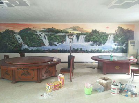 双柏墙绘-写实风景