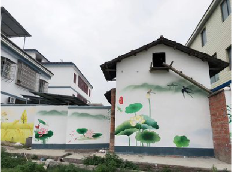 双柏室外墙绘-从选材到保养。