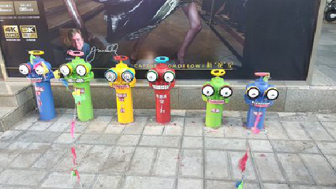 双柏商业区彩绘