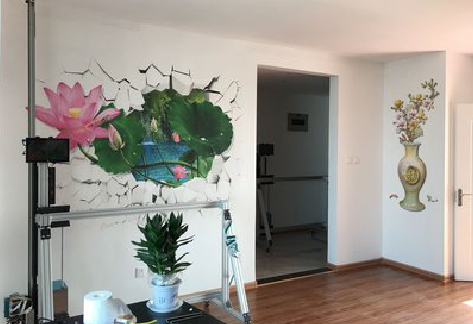 双柏墙体彩绘相比墙纸的优势。