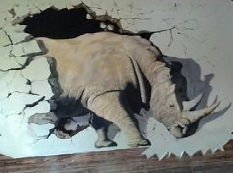 双柏在墙绘中，如何绘制3D效果？