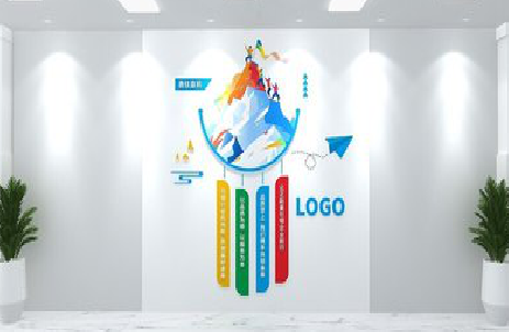 双柏公司企业形象墙的工艺材料有哪些？